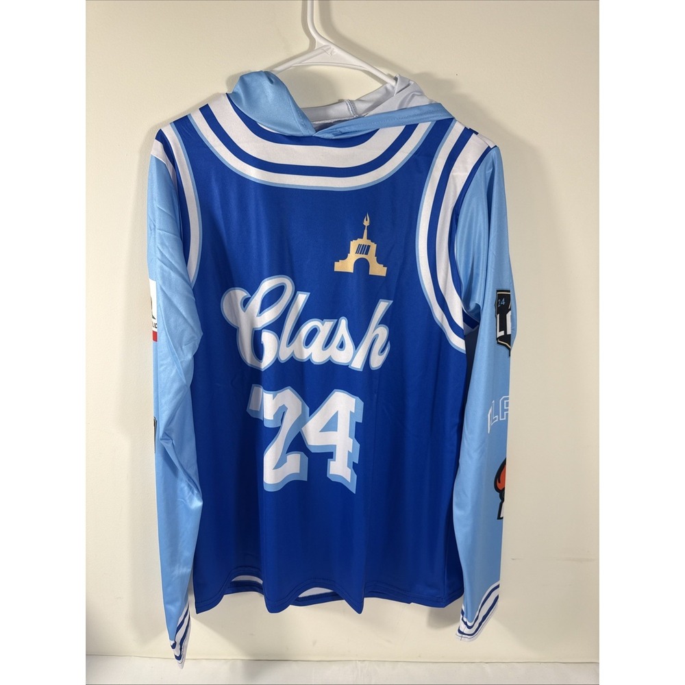 2024 BuschLight Clash at The Coliseum Sublimated Long-Sleeve Racing Jersey Small